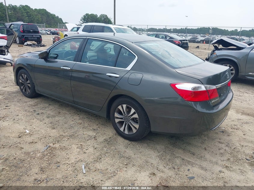 Vin: 1hgcr2f37da108178, lot: 46218327, honda accord lx 20133
