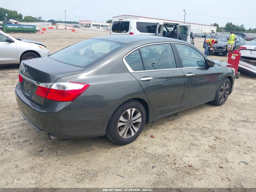 Vin: 1hgcr2f37da108178, lot: 46218327, honda accord lx 20134