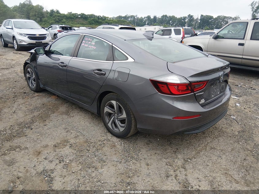 Vin: 19xze4f19ke025618, lot: 46218332, honda insight lx 20193