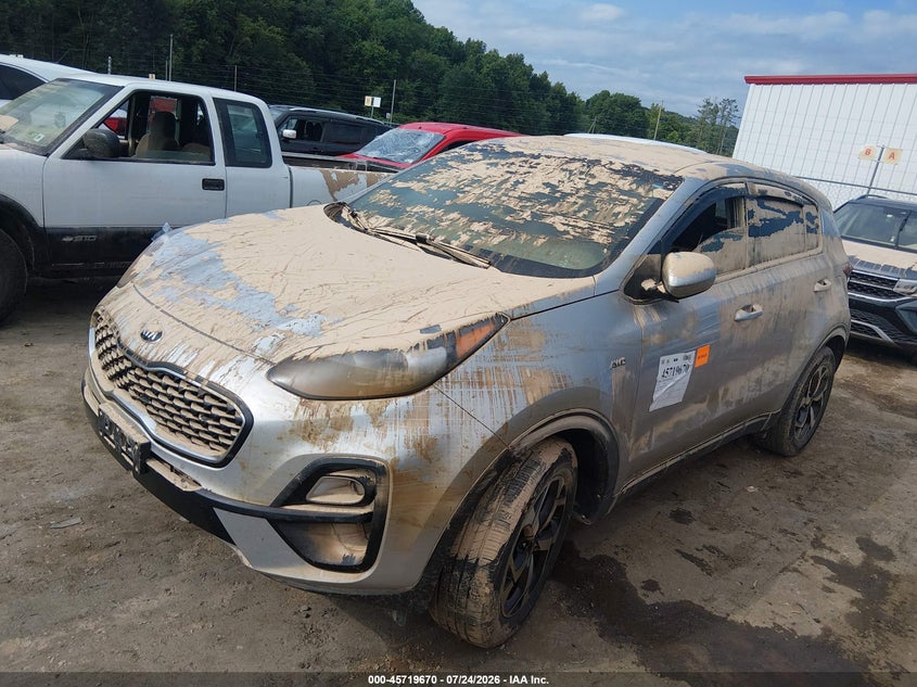 2021 Kia Sportage Lx, Flood, IAAI, VIN KNDPMCAC9M7914712 — photo 2