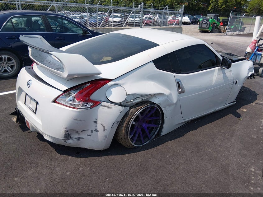 Vin: jn1az4eh3em635698, lot: 46218356, nissan 370z 20144