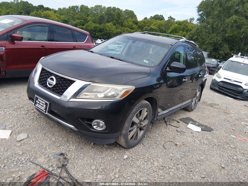 Vin: 5n1ar2mn5fc616646, lot: 46218368, nissan pathfinder platinum 20152