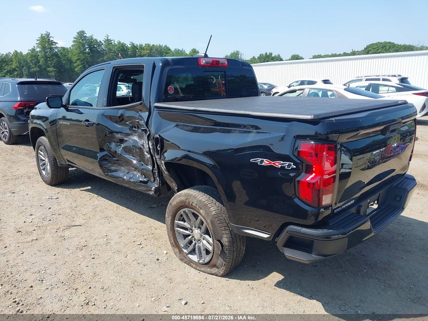 Vin: 1gcgtcec3p1217914, lot: 46218377, chevrolet colorado 4wd  short box lt 20233