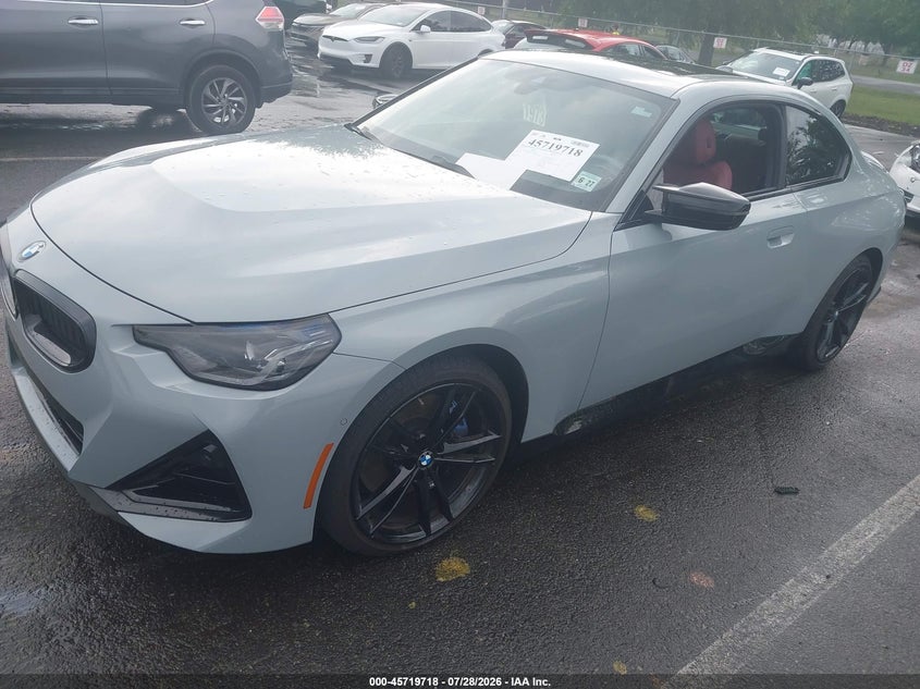 Vin: 3mw53cm00n8c72048, lot: 46218400, bmw m240 i xdrive 20222