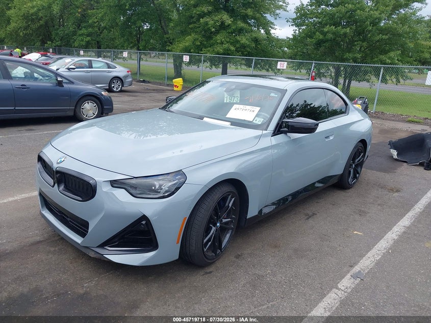 Vin: 3mw53cm00n8c72048, lot: 46218400, bmw m240 i xdrive 20222