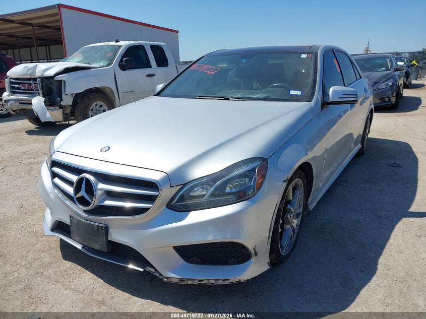 2014 Mercedes-Benz E-klasse, Left Front, IAAI, VIN WDDHF8JB7EA990541 — photo 2