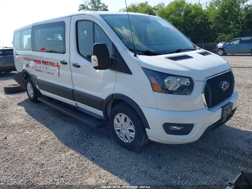 2023 FORD TRANSIT-350 PASSENGER VAN auction photo 1