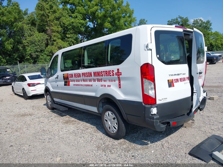 2023 FORD TRANSIT-350 PASSENGER VAN auction photo 3