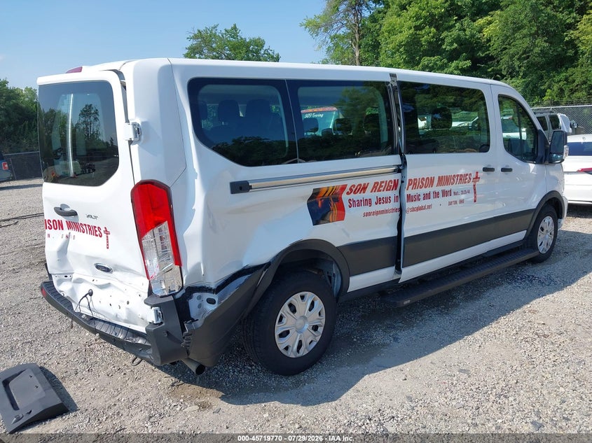 2023 FORD TRANSIT-350 PASSENGER VAN auction photo 4