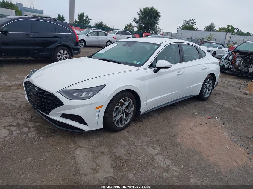 Vin: kmhl64ja2na220408, lot: 46218470, hyundai sonata sel 20222