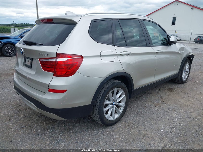 Vin: 5uxwx9c52g0d81377, lot: 46218479, bmw x3 xdrive28i 20164