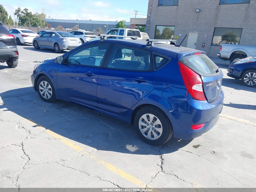 Vin: kmhct5ae3hu331439, lot: 46218483, hyundai accent se 20173