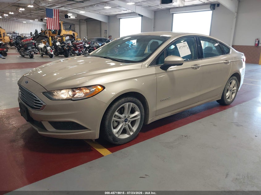 2018 FORD FUSION HYBRID auction photo 2