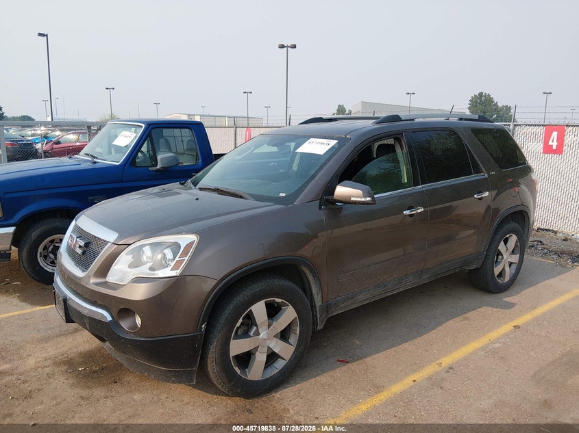 Vin: 1gkkvsed9bj232101, lot: 46218519, gmc acadia slt-2 20112