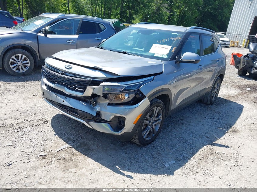 Vin: kndeucaa2m7040726, lot: 46218528, kia seltos s 20212