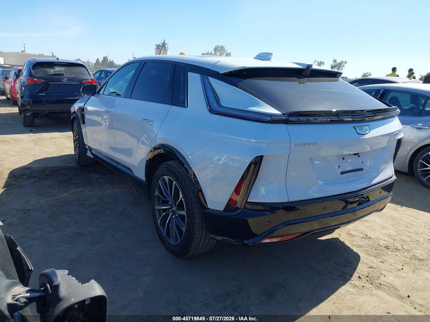 Vin: 1gykpurk6tz303701, lot: 46218531, cadillac lyriq sport awd 20263
