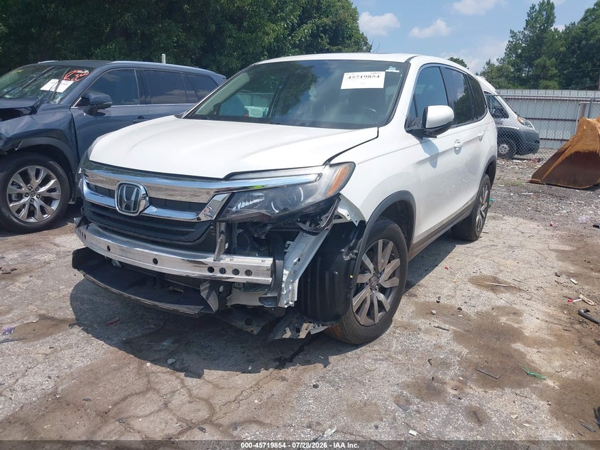 Vin: 5fnyf6h51lb030117, lot: 46218537, honda pilot awd ex-l 20202
