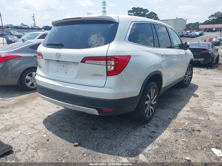 Vin: 5fnyf6h51lb030117, lot: 46218537, honda pilot awd ex-l 20204