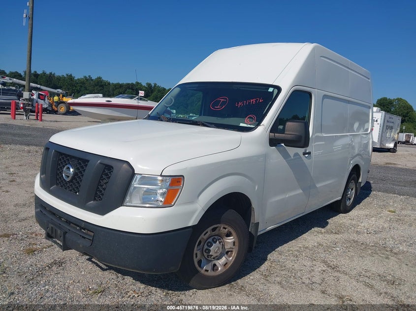 Vin: 1n6bf0ly1hn810516, lot: 46218558, nissan nv cargo nv2500 hd sv v6 20172