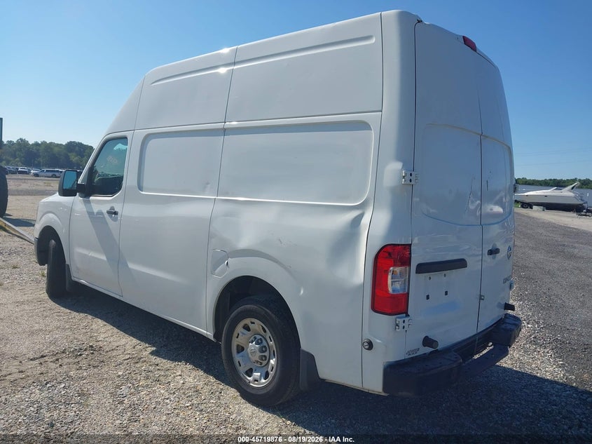 Vin: 1n6bf0ly1hn810516, lot: 46218558, nissan nv cargo nv2500 hd sv v6 20173