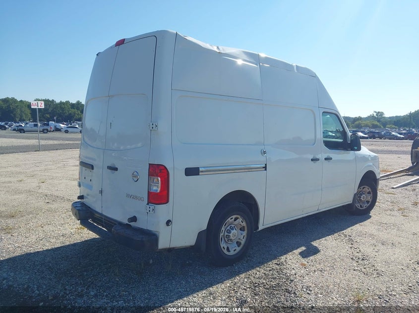 Vin: 1n6bf0ly1hn810516, lot: 46218558, nissan nv cargo nv2500 hd sv v6 20174
