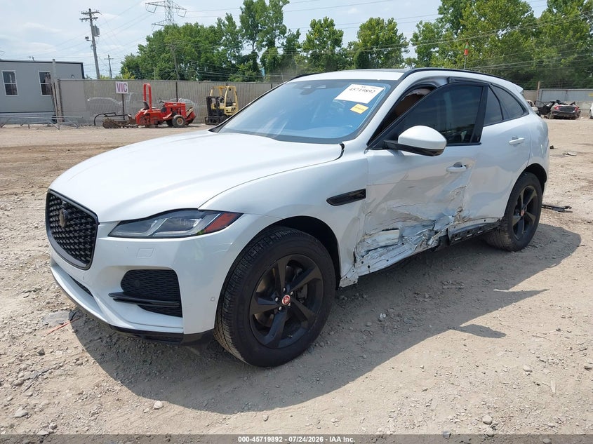 Vin: sadcj2ex0ma664931, lot: 46218574, jaguar f-pace s p250 awd automatic 20212