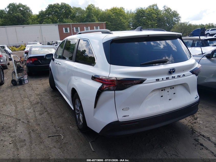 Vin: 5tdkskfc4rs154236, lot: 46218581, toyota sienna le 20243