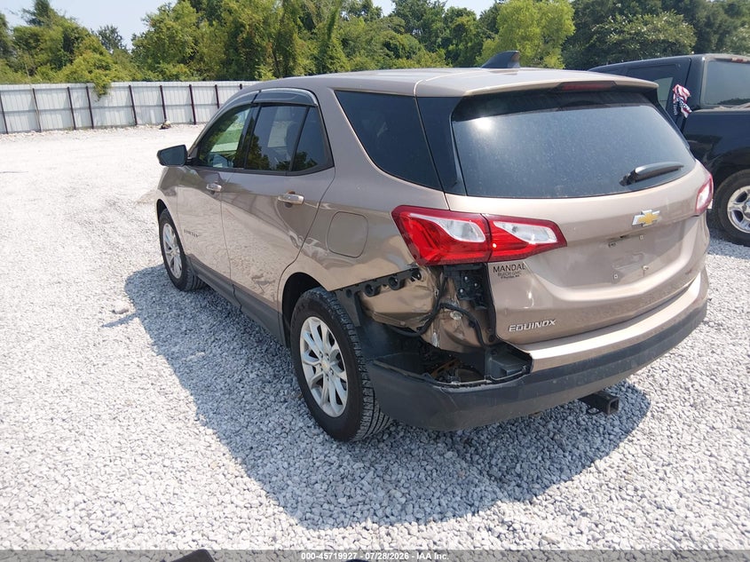 Vin: 2gnaxhev1k6287952, lot: 46218609, chevrolet equinox ls 20193