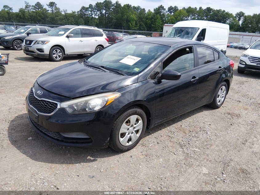 Vin: knafk4a64f5320557, lot: 46218629, kia forte lx 20152
