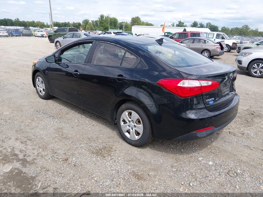 Vin: knafk4a64f5320557, lot: 46218629, kia forte lx 20153