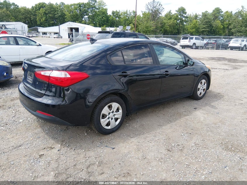 Vin: knafk4a64f5320557, lot: 46218629, kia forte lx 20154