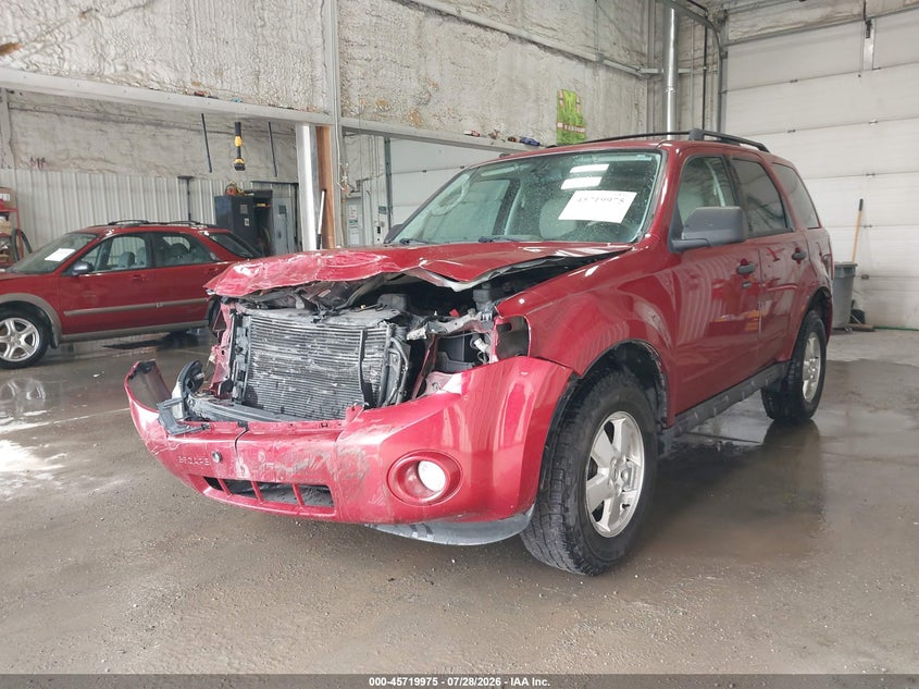 Vin: 1fmcu9dg4ckb12365, lot: 46218657, ford escape xlt 20122