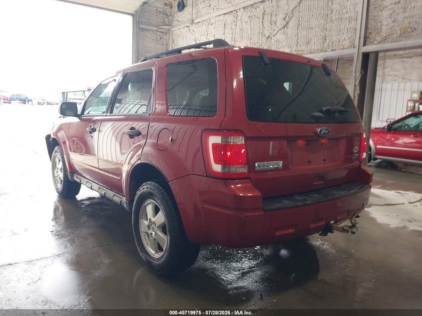 Vin: 1fmcu9dg4ckb12365, lot: 46218657, ford escape xlt 20123