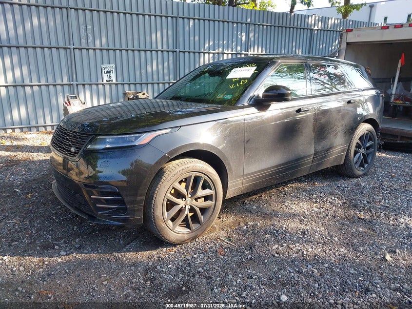 Vin: salyl2ex9ra389653, lot: 46218669, land rover range rover velar p250 dynamic se 20242