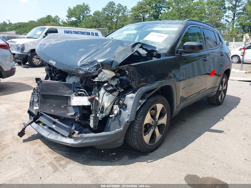Vin: 3c4njdbb4ht688978, lot: 46218691, jeep new compass latitude 4x4 20172