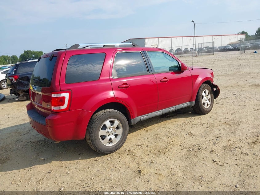 Vin: 1fmcu0eg2bkb84920, lot: 46218698, ford escape limited 20114