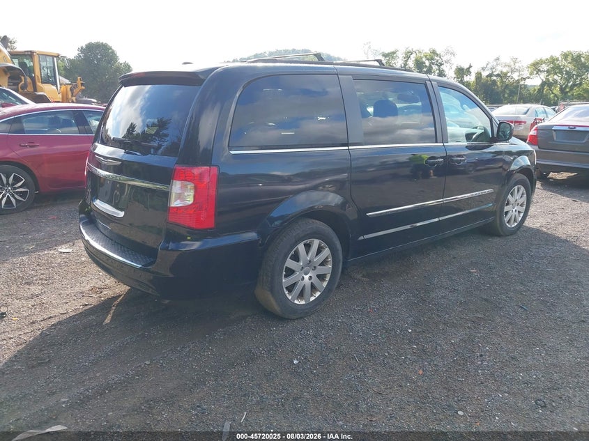 Vin: 2c4rc1bg2gr221002, lot: 46218707, chrysler town & country touring 20164