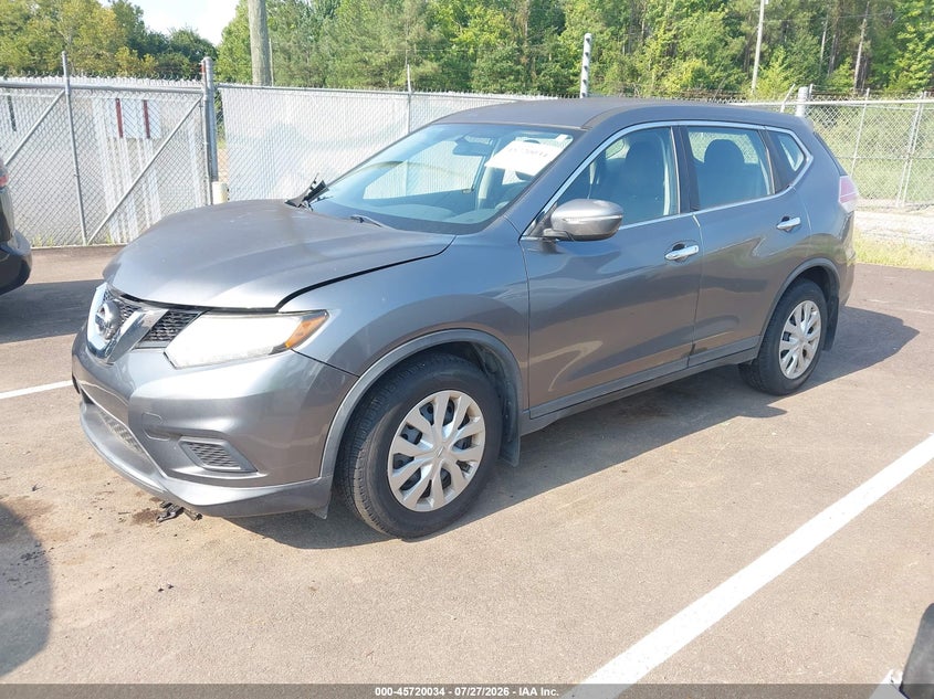 2015 NISSAN ROGUE auction photo 2