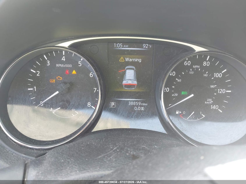 2015 NISSAN ROGUE auction photo 7