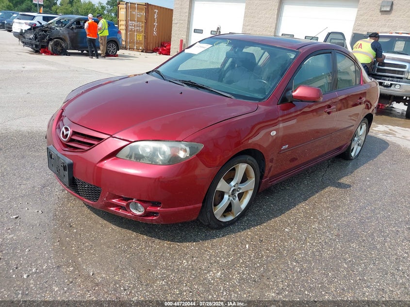 2006 Mazda 3, Обычный износ, IAAI, VIN JM1BK324861433119 — фото 2