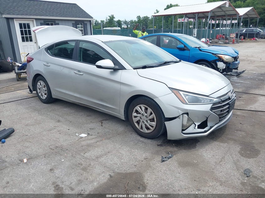 2019 Hyundai Elantra Se, Удар ззаду, IAAI, VIN 5NPD74LFXKH418589