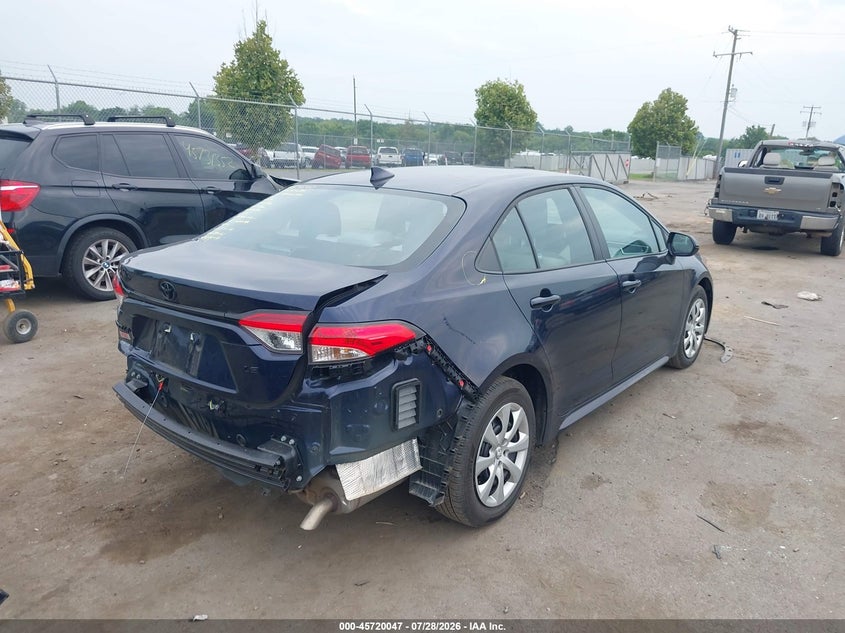 Vin: 5yfb4mde5sp266844, lot: 46218729, toyota corolla le 20254