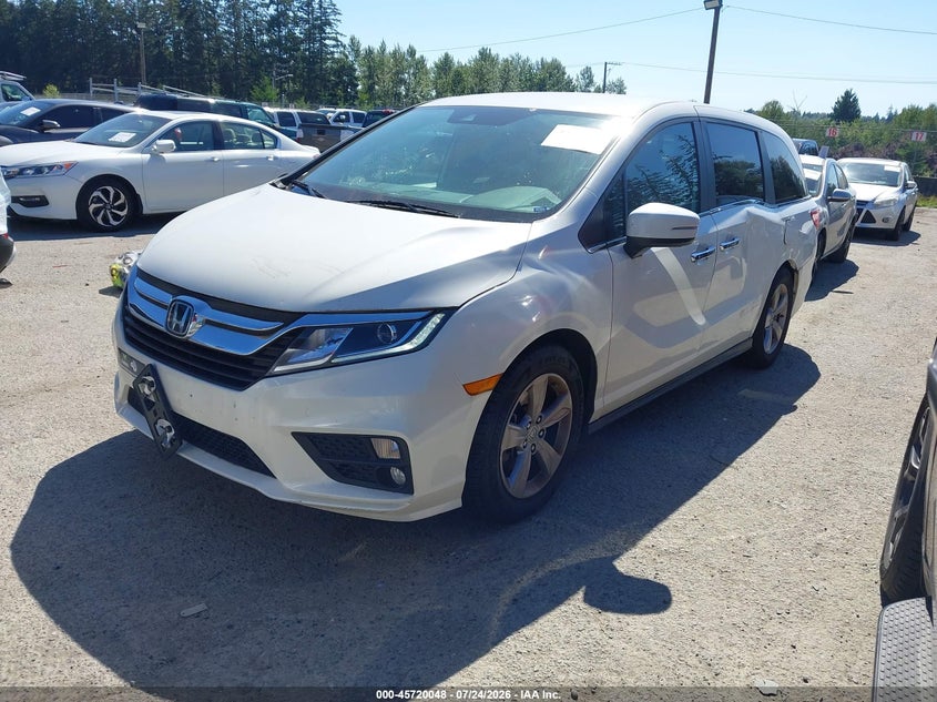 Vin: 5fnrl6h56jb091635, lot: 46218730, honda odyssey ex 20182