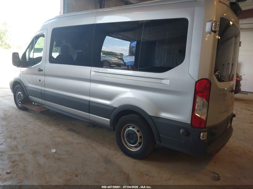 Vin: 1fbzx2cm8jkb40563, lot: 46218743, ford transit-350 xl 20183