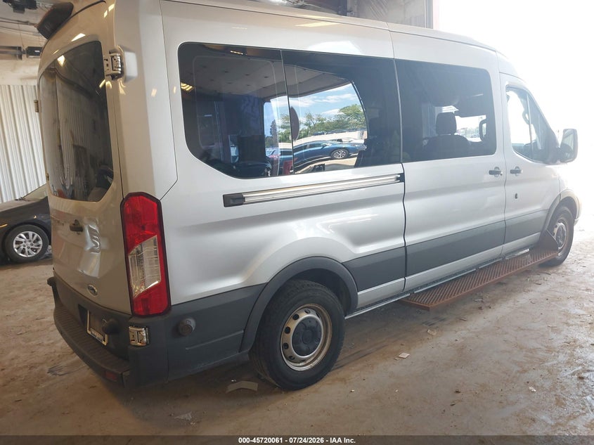 Vin: 1fbzx2cm8jkb40563, lot: 46218743, ford transit-350 xl 20184