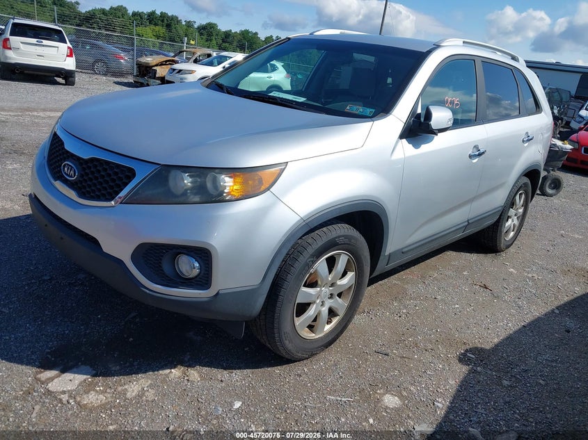 Vin: 5xyktda17bg048042, lot: 46218757, kia sorento lx 20112