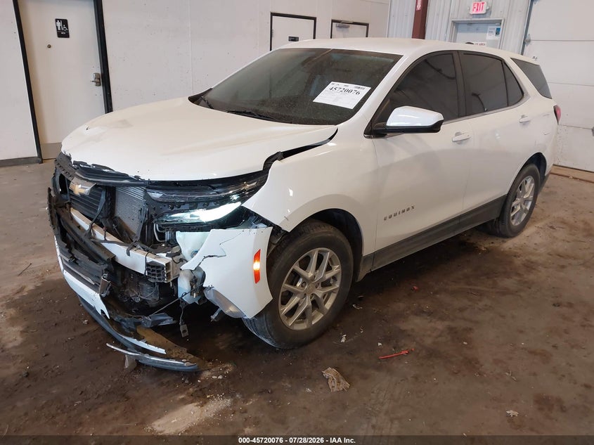 Vin: 3gnaxueg4ps195169, lot: 46218759, chevrolet equinox awd lt 20232