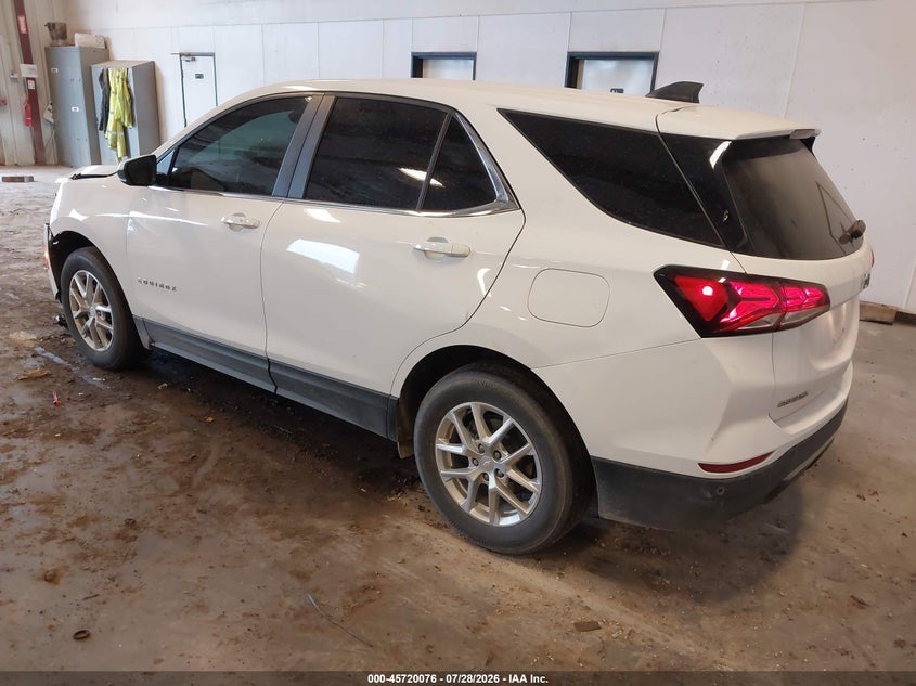 Vin: 3gnaxueg4ps195169, lot: 46218759, chevrolet equinox awd lt 20233