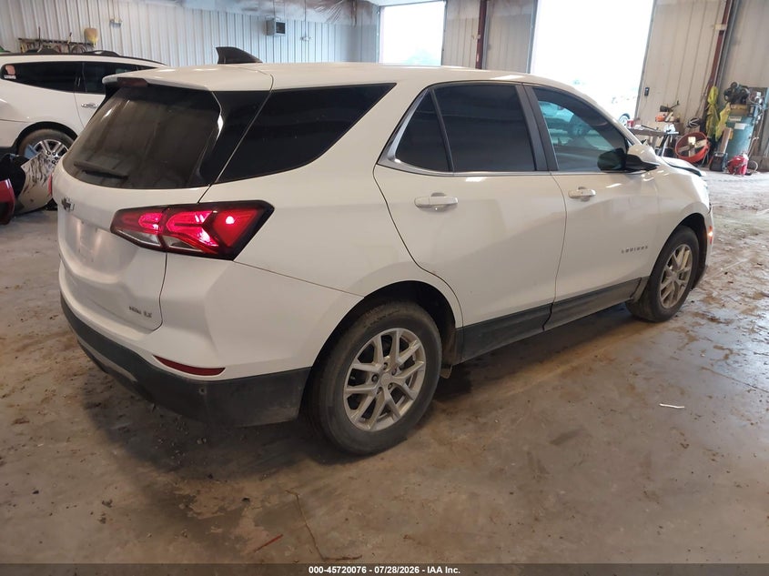Vin: 3gnaxueg4ps195169, lot: 46218759, chevrolet equinox awd lt 20234