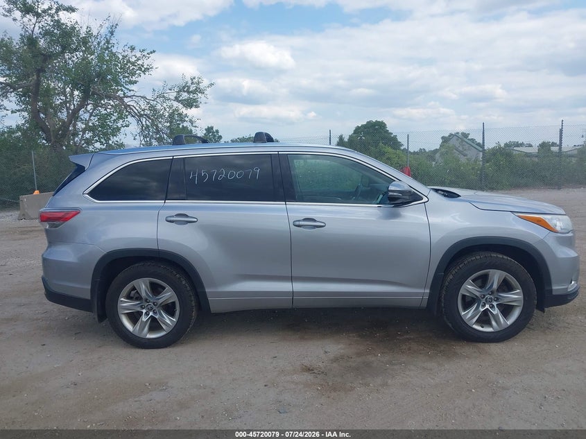2016 TOYOTA HIGHLANDER SPORT UTILITY VEHICLE 3.5L V-6 DOHC, VVT, 270HP